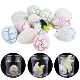 4Pcs Random Color Dinosaur Eggs Easter Dinosaur Eggs Hatching Dino Egg Grow In Water Crack With Assorted Color Hunting Game Easter Basket Stuffers Bir